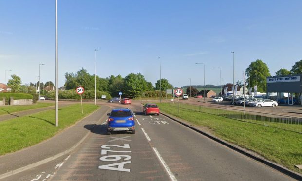 Scott Fyffe Roundabout in Dundee.