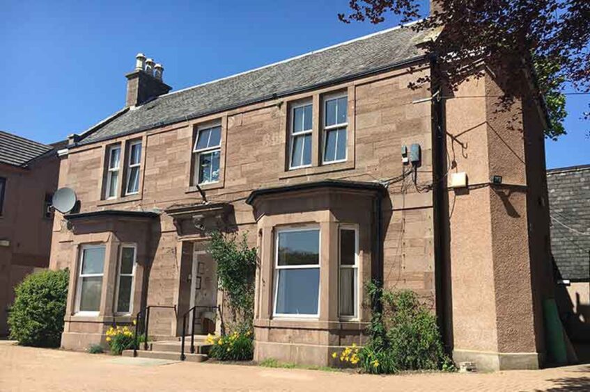 Lochbank Manor Care home in Forfar.