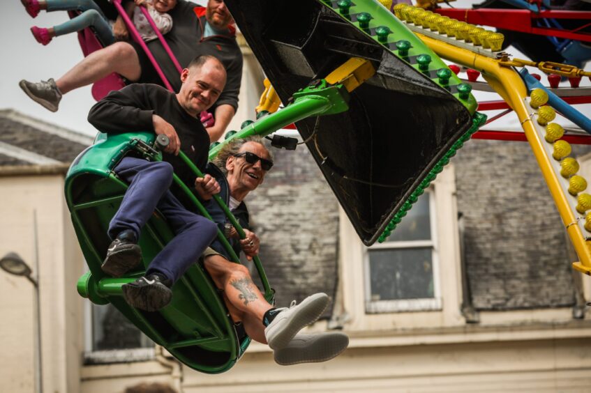 Lammas Market in St Andrews has rides for all ages