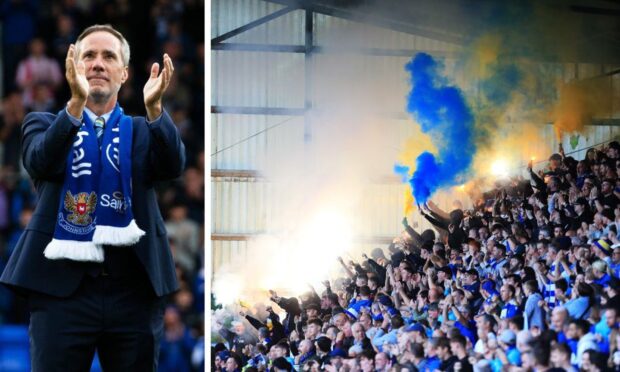 Adam Webb wants safe standing at McDiarmid Park.