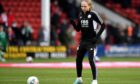 Sammy Braybrooke warming up for Leicester City. Image: Shutterstock