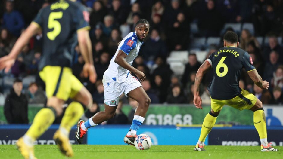 Koumetio played just once for Blackburn last season. Image: Shutterstock