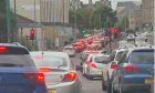 traffic chaos Dundee