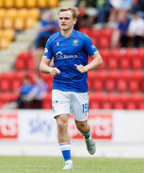 St Johnstone forward, Taylor Steven.