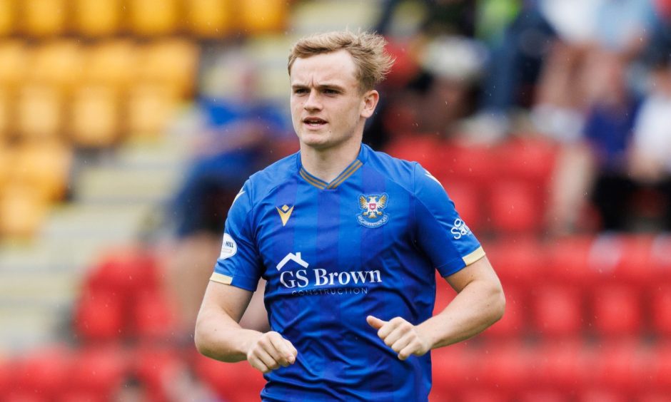 St Johnstone forward, Taylor Steven.