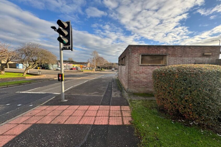 The block formerly used as a public toilet in Kirkcaldy