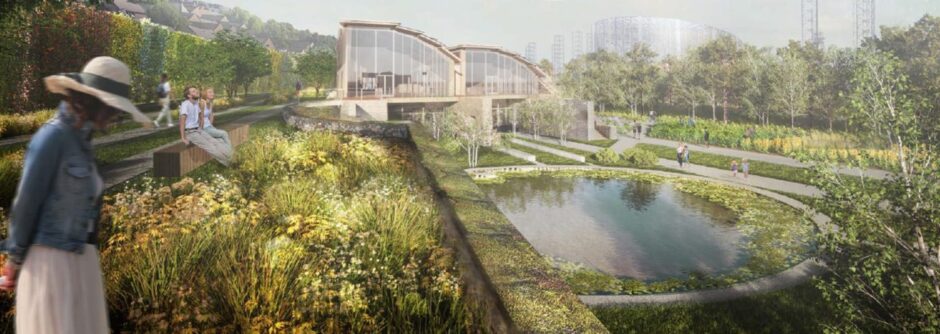 How venue three at Eden Project Dundee could look.