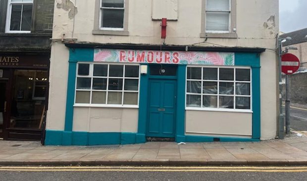 Rumours cafe-bar in Kirkcaldy is up for sale. Image: Graham & Sibbald