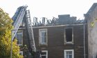 The roof of the Princes Street building has been destroyed. Image: Alan Richardson