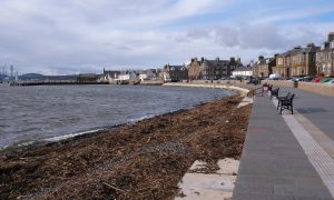 Broughty Ferry beachfront.