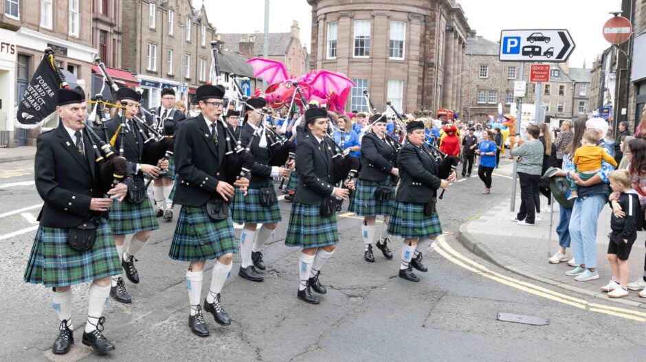 Forfar Gala Day at The Myre.