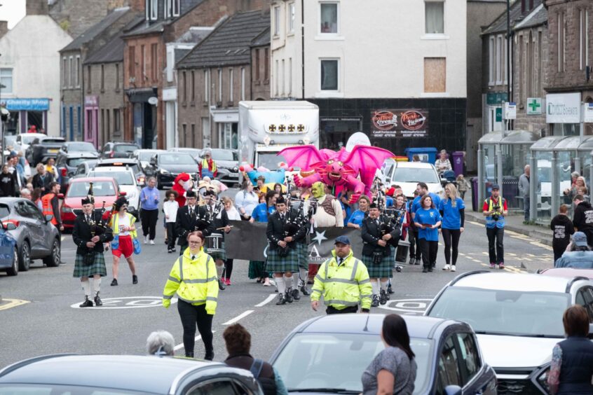 Forfar Gala Day at The Myre.