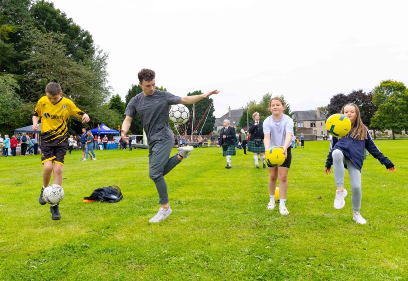 Forfar Gala Day at The Myre.