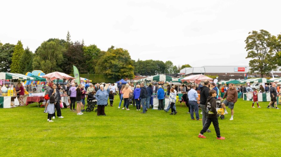 Forfar Gala Day at The Myre.