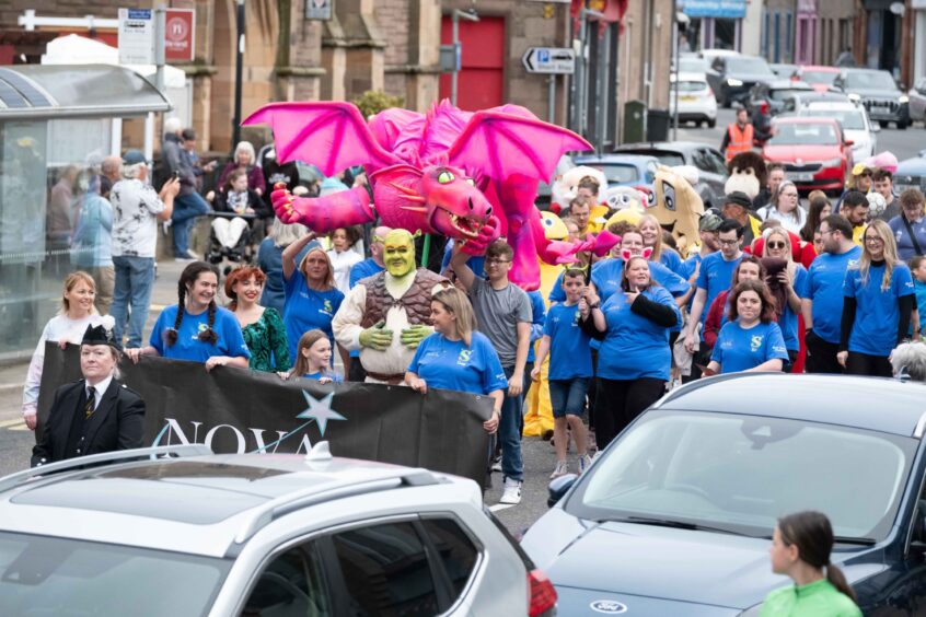 Forfar Gala Day at The Myre.