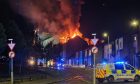 Fire at flat in Princes Street, Dundee.