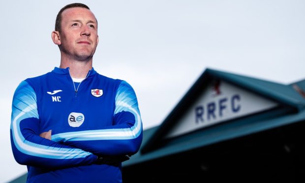 New Raith Rovers boss Neill Collins.