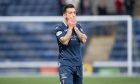 Dylan Easton shows his disbelief at Raith Rovers' failure to beat Hamilton Accies.