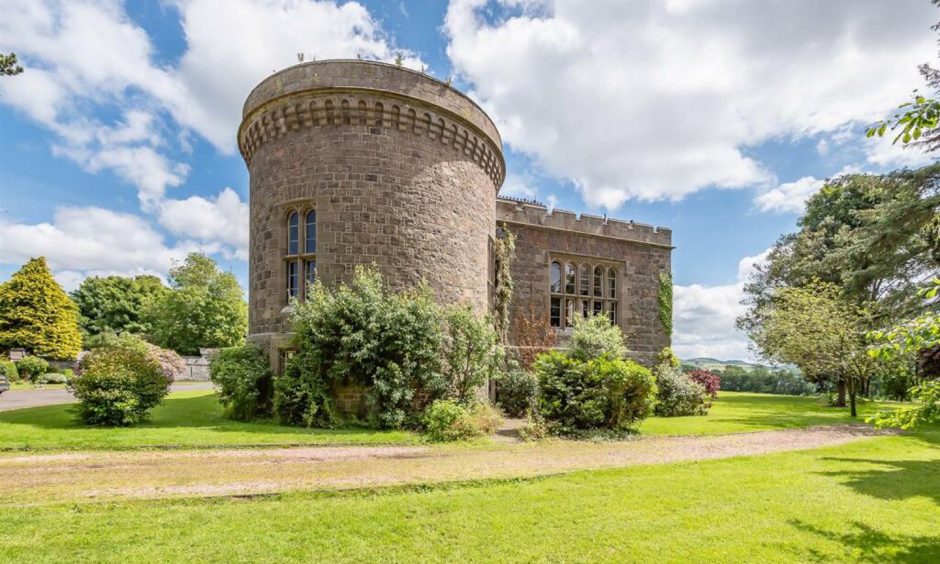 Pitfour Castle.