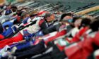 Air rifle competition at Barry Buddon during Glasgow 2014. Image: Kris Miller/DC Thomson