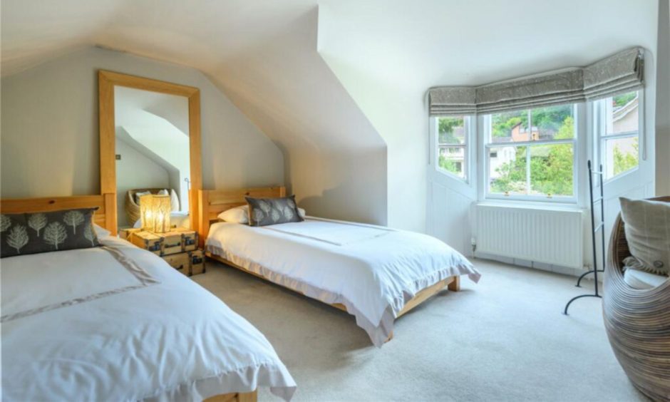 Attic room at Mount Iver, Bridge of Allan.