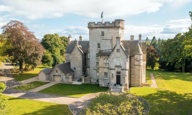 Brankstone Grange Castle in Fife.