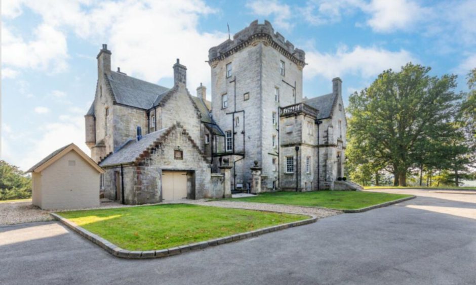 Brankstone Grange Castle in Fife.