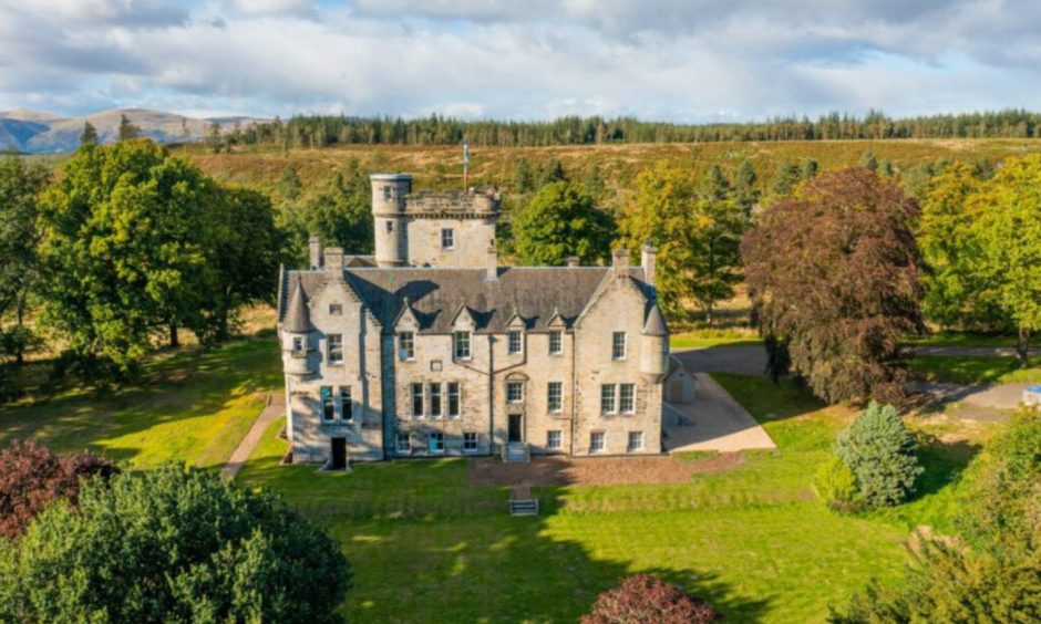 Brankstone Grange Castle in Fife.