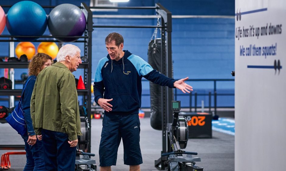 New gym at Dewars Centre in Perth.