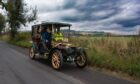 Angus visitors arrive in all manner of transport. Image: Stephen Dear Photography