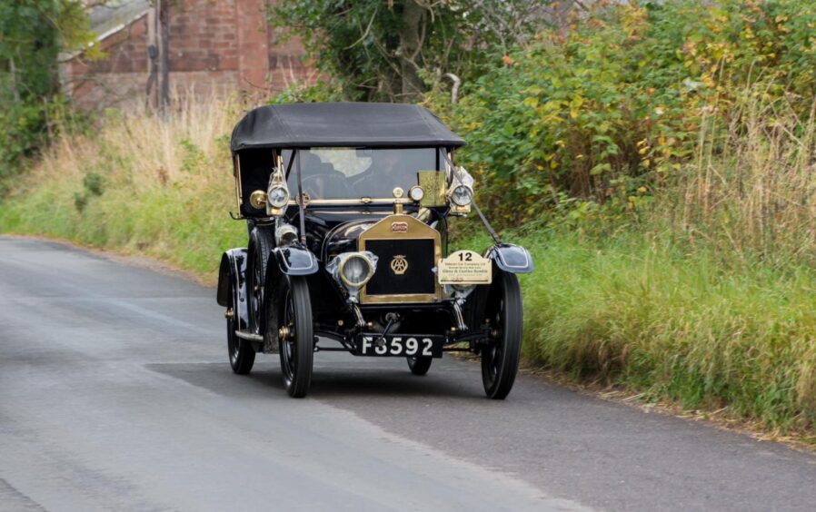 Veteran car club Angus tour.