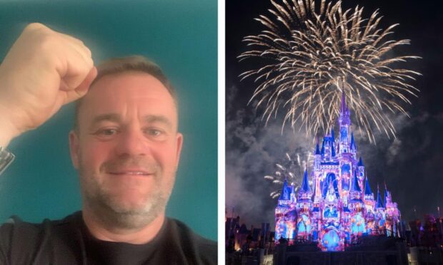 Richard Havard plans to take his family to Disney World. Image: BOTB/Stephen Diaz