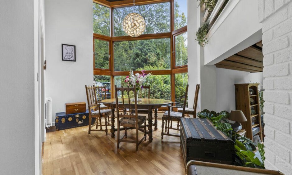 Breakfast area at Dunblane home.