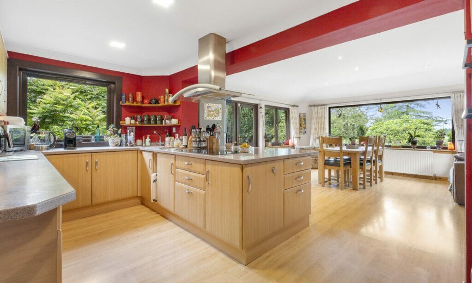 Kitchen at Dunblane home.