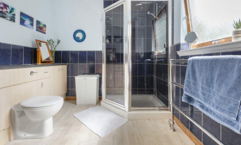 Bathroom at Dunblane home.