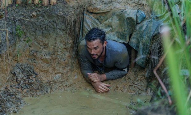 Gareth Gates. Celebrity SAS Who Dares Wins. Image: Channel 4.