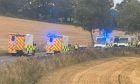 The crash happened on the A914 near Kettlebridge. Image: fifejammerlocations.com. 