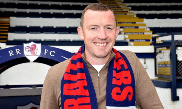 New Raith Rovers manager Neill Collins.