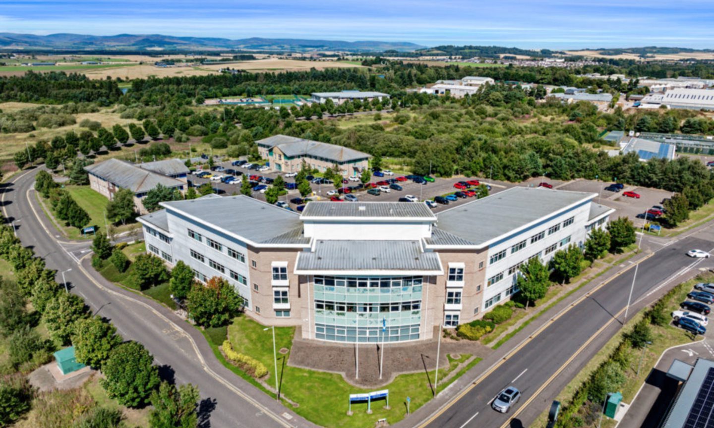 Angus House council HQ in Forfar. Image: Graham and Sibbald