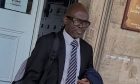 Ayodeji Alabede leaves Perth Sheriff Court