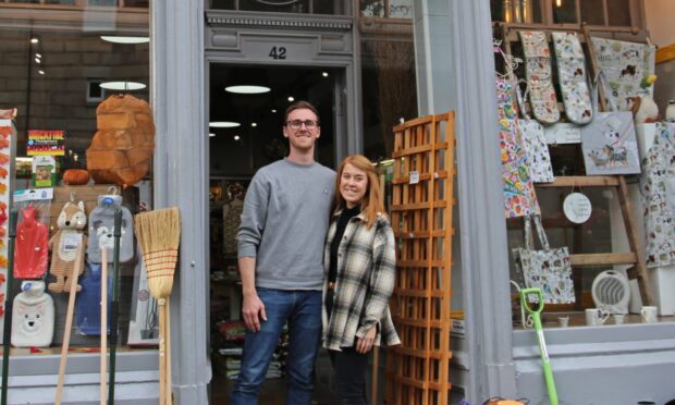 Steven and Jennifer Wilson were in their early-20s when they became business owners. Image: Alex Watson/DC Thomson