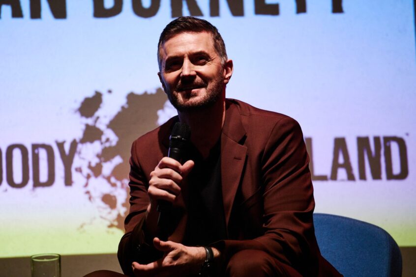 Actor Richard Armitage discusses his debut novel, 'Geneva'. 