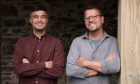 Chris and Andrew Rowley, who have opened a new Ballintaggart shop in Aberfeldy. Image: Claire Waddell