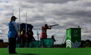 Barry Buddon near Carnoustie was the Glasgow 2014 shooting centre. Image: PA