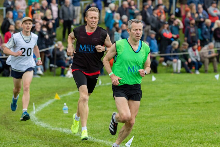 Men's running race. 