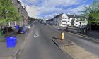 Cowane Street at its junction with Douglas Street in Stirling