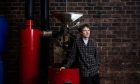 Owner of Stirling Coffee David McDonald inside the roastery on Wellgreen Lane. Image: Eve Conroy/ DC Thomson