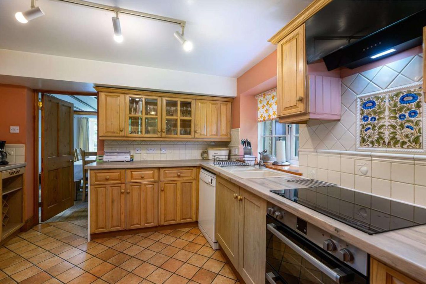 Ferry Cottage kitchen.