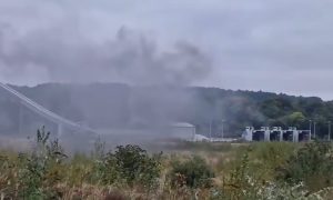 Fire at the RWE Markinch Power Station