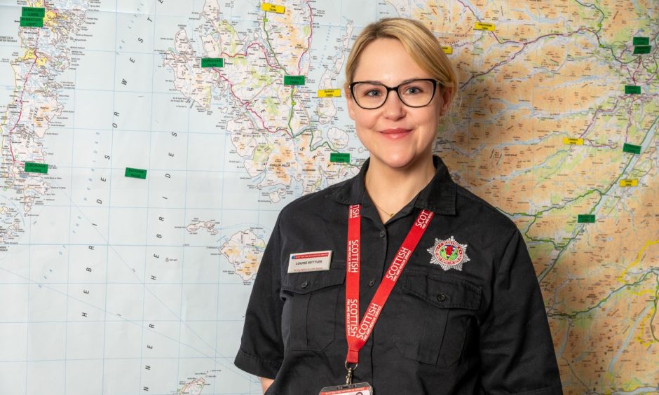 Louise Kettles the SFRS control room operator who talked about Storm Babet